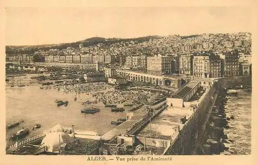 Algeria Alger vue prise de l'Amiraute