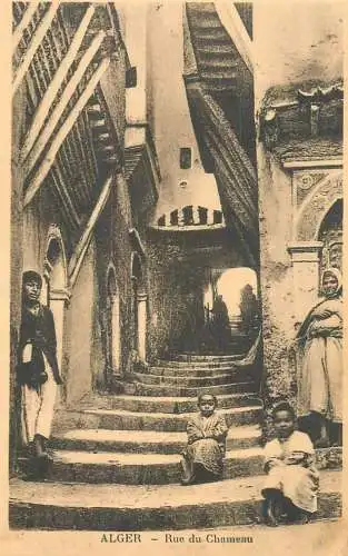 Algeria Alger Rue du Chameau les enfants
