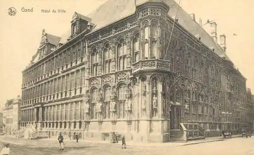 Belgium Gent Gand city hall