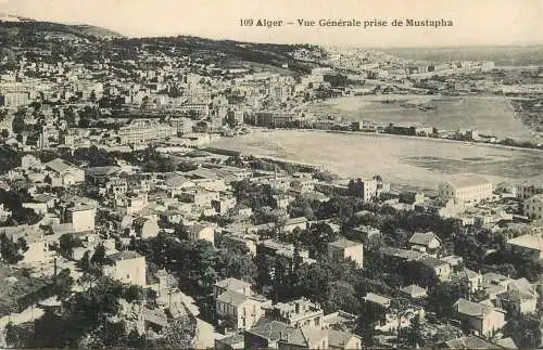 Algeria Alger vue generale prise de Mustapha