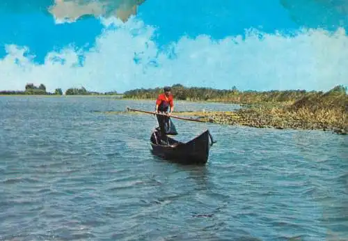 Romania Tulcea Danube Delta bateau