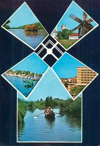 Romania Tulcea Danube Delta multi views