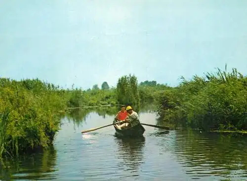 Romania Tulcea Danube Delta boat