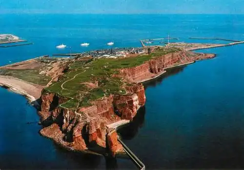 Germany Helgoland aerial view