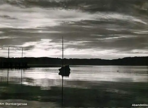 Germany Am Starnbergsee Abendstille