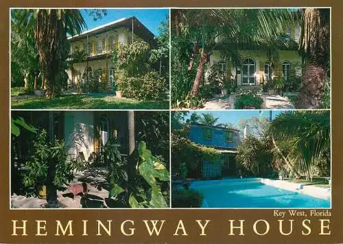 USA Key West FL Hemingway House multi view