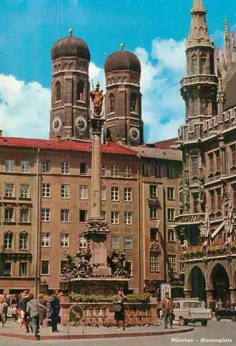 Germany Munchen Marienplatz