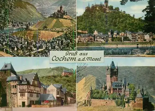 Germany Gruss aus Cochem an der Mosel several views
