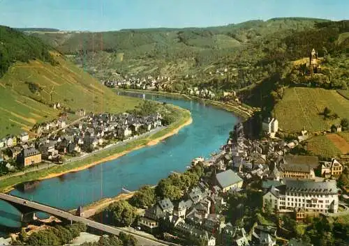 Germany Cochem an der Mosel Blick vom Pinnerkreuz