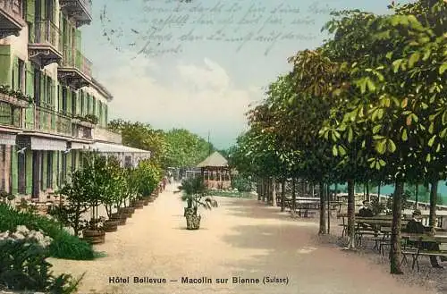Switzerland Suisse Macoline sur Bienne Hotel Bellevue