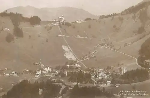 Switzerland Les Avants & Le funiculaire de San-Loup