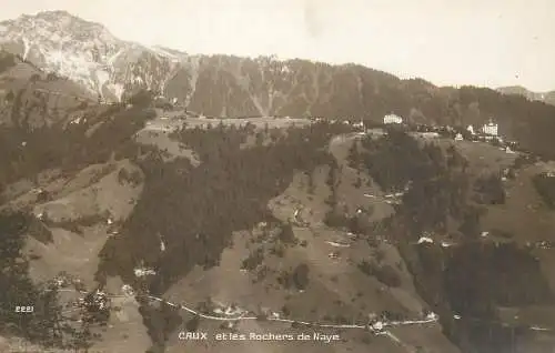 Switzerland Caux & Rochers de Naye