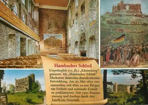 Germany Neustadt Weinstrasse Hambach Castle