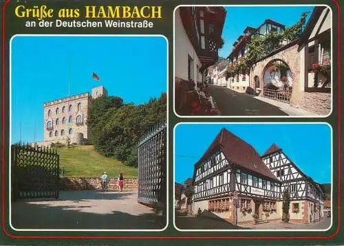 Germany Neustadt Weinstrasse Hambach Castle