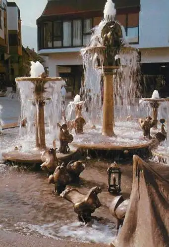 Germany Neustadt Weinstrasse Elwedritsche Brunnen