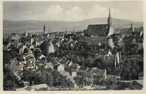 Germany Bautzen aerial view