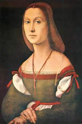 Italy Urbino gentlewoman or the dumb Lady Raphael