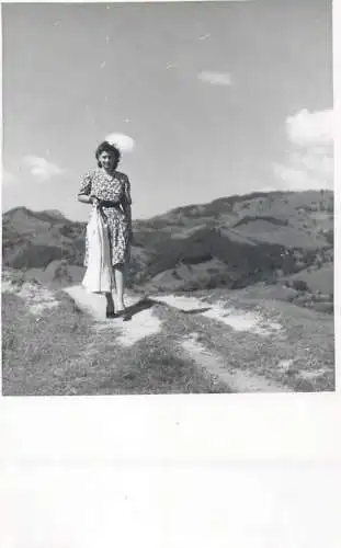 Romnaia photographic souvenir postcard Abrud 1944
