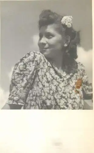 Romnaia photographic souvenir postcard Abrud 1944