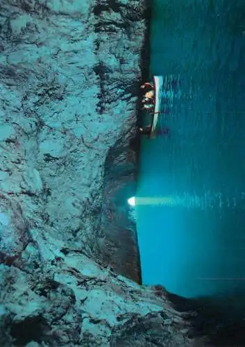 Italy Capri the blue cave
