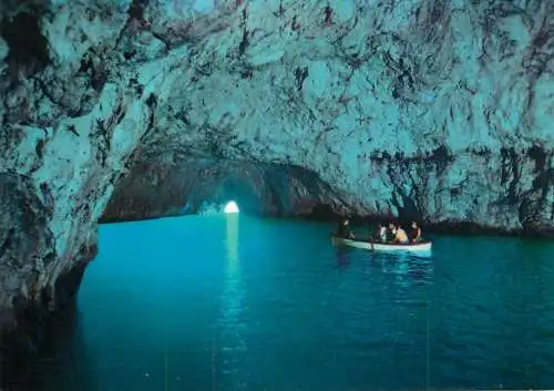 Italy Capri the blue cave