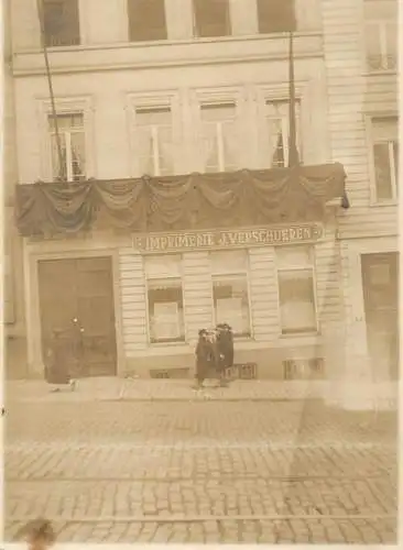 Antwerpen foto 8 x 11 cm Imprimerie J. Verschueren