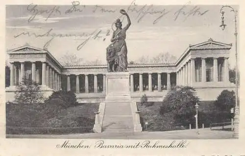Germany Munchen Bavaria mit Ruhmeshalle