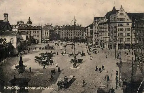 Germany Munchen Bahnhofsplatz