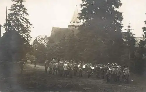 Schloss Montaign 1917 carte foto militaire
