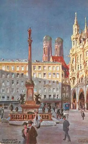 Germany Marienplatz im Munchen