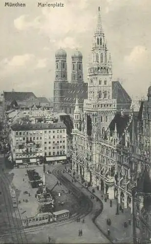 Germany Munchen Marienplatz