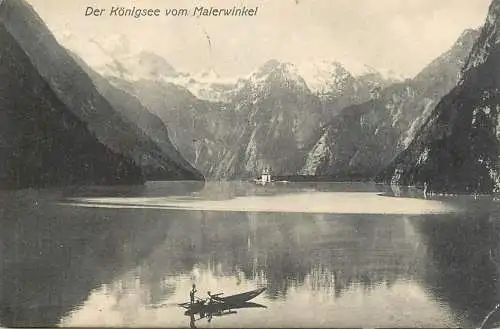 Germany Der Konigsee vom Malerwinkel