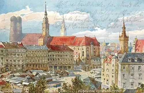 Germany Munchen Victualien Markt