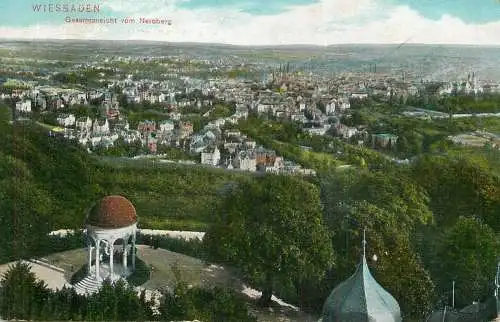 Germany Wiesbaden general view from Neroberg