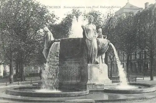 Germany Munchen Nornenbrunnen von Prof. Hubert Netzer