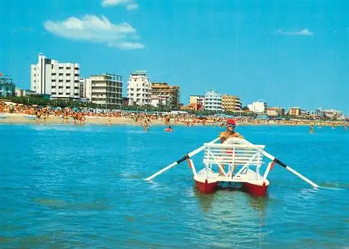 Italy Senigallia seaside promenade