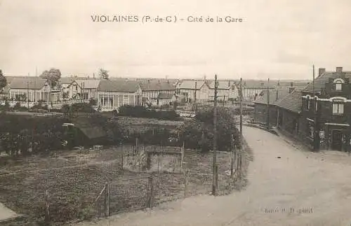 France Violaines (Pas de Calais) Cite de la Gare