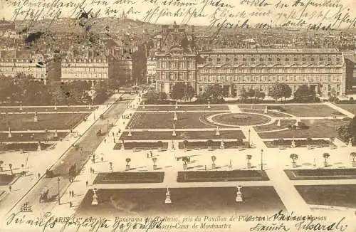 France Paris panorama des Tuilleries