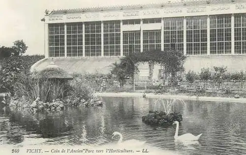 France Vichy - Coin de l'Ancien Parc vers l'Horticulture
