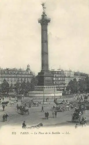 France Paris Place de la Bastille
