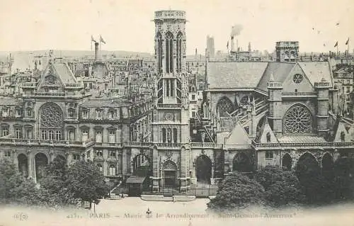 France Paris Mairie du I Arrondissement Saint Germain l'Auxerois