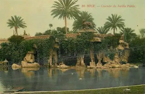 France Nice Cascade du Jardin Public