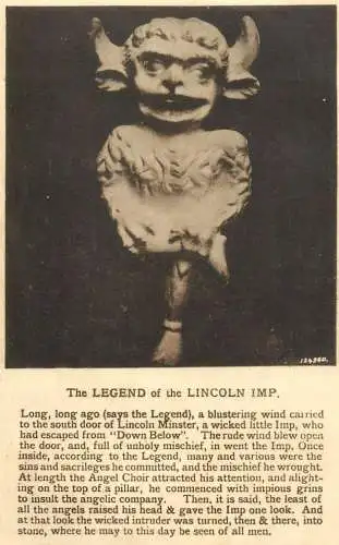 England Legend of the Lincoln Imp