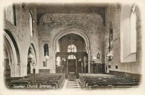England Seamer church interior view