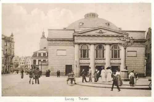Poland Gdansk Danzig Theater