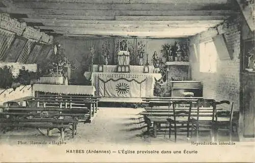 France Haybes (Ardennes) L'Eglise vue interieure