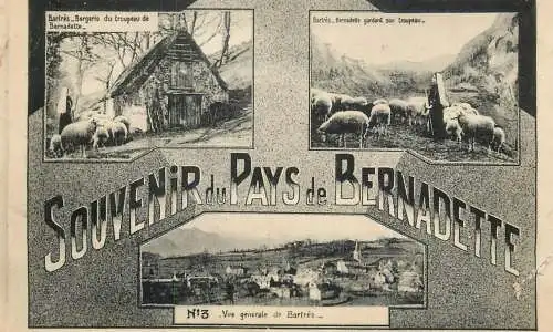 France Souvenir du Pays de Bernadette - Bartres (Hautes Pyrenees)