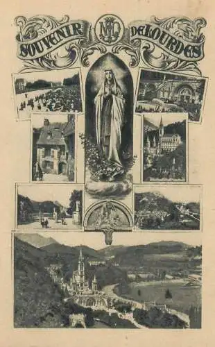 France Souvenir de Lourdes multi view
