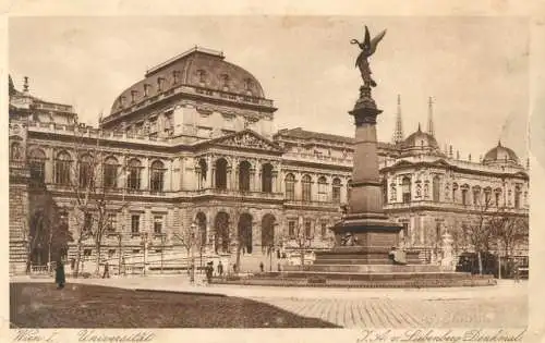 Austria Wien Universitat & Lienberg Denkmal