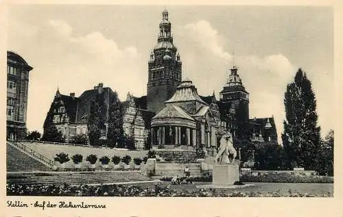 Poland Szczecin Stettin auf der Hakenterrasse